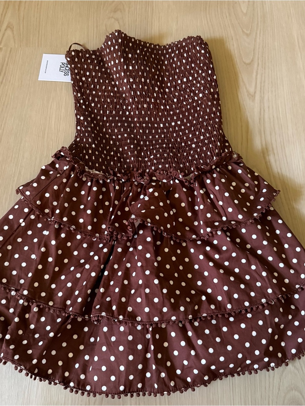 Princess Polly polka dot mini dress - Picture 2 of 4
